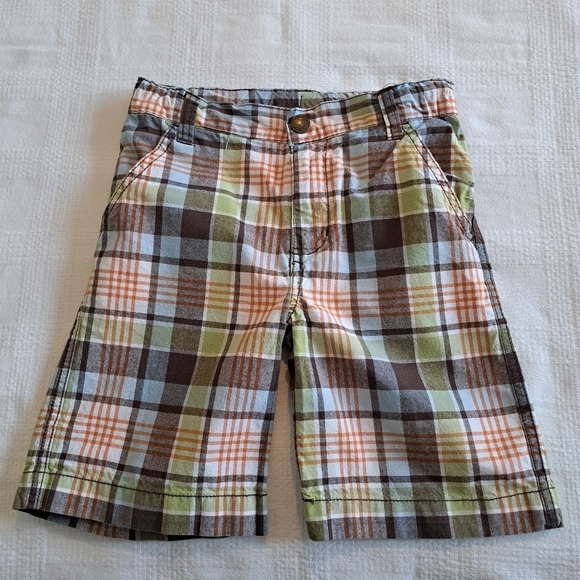 Gymboree boys size 6 plaid shorts - Picture 1 of 4